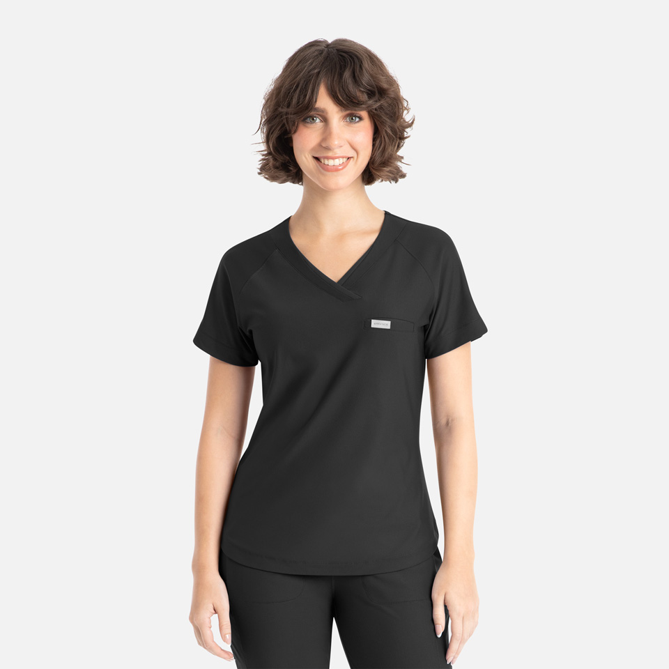 Maevn Embrace Luna - Tuckable Y-Neck Top-Maevn