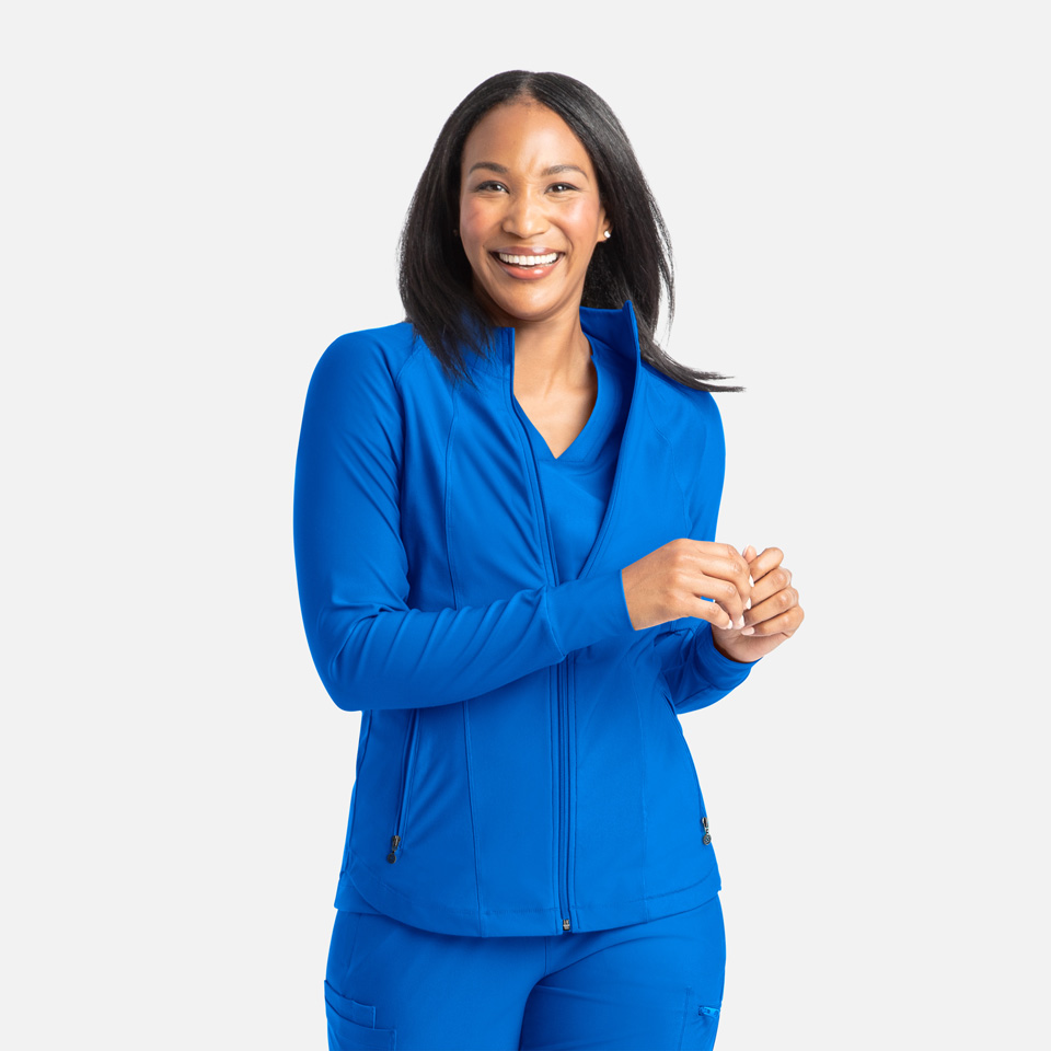 Embrace Full Zip Track Jacket-Raley Scrubs