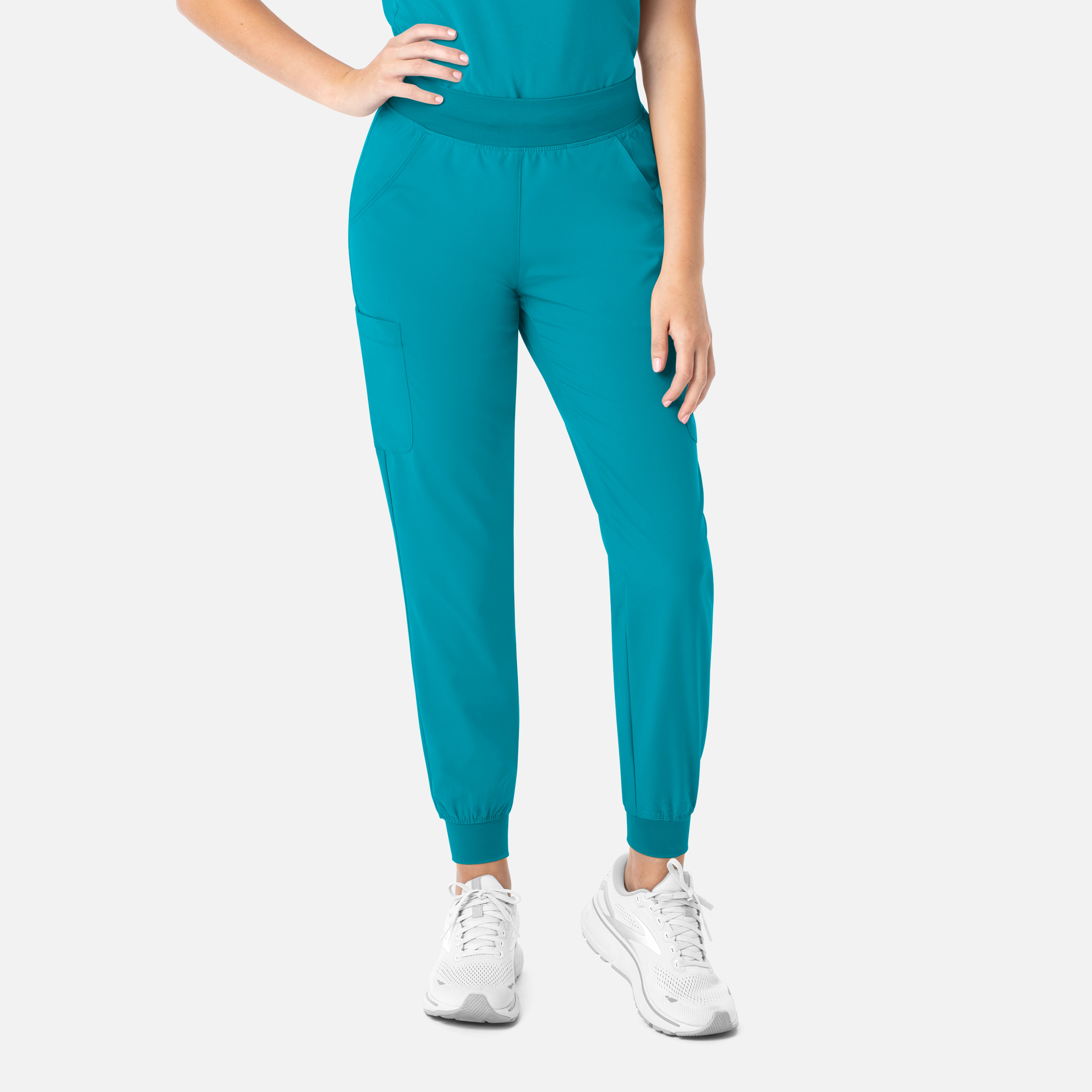 Women's Yoga Waist Jogger in Teal