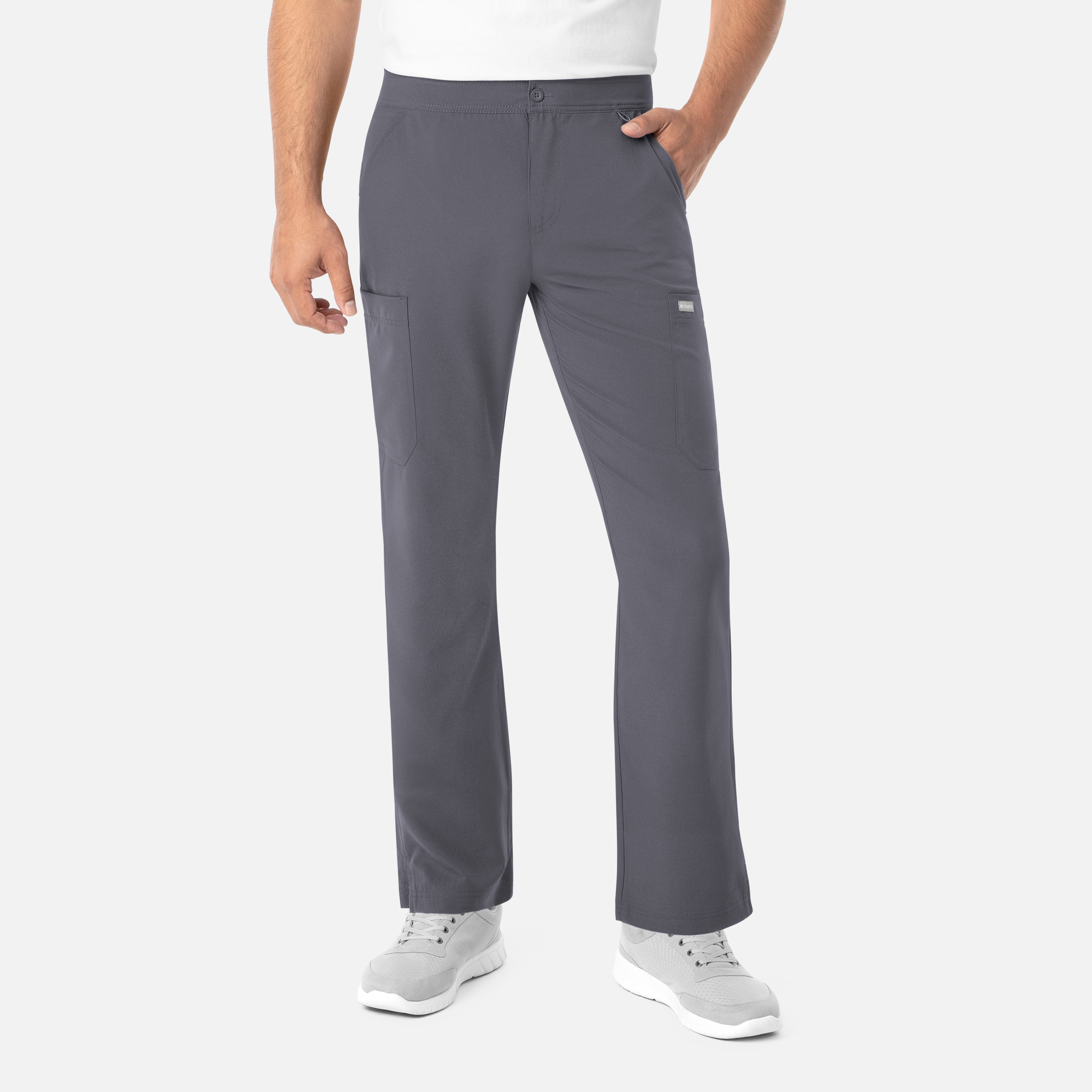 Momentum Men‘s Fly-Front Cargo Pant-Raley Scrubs