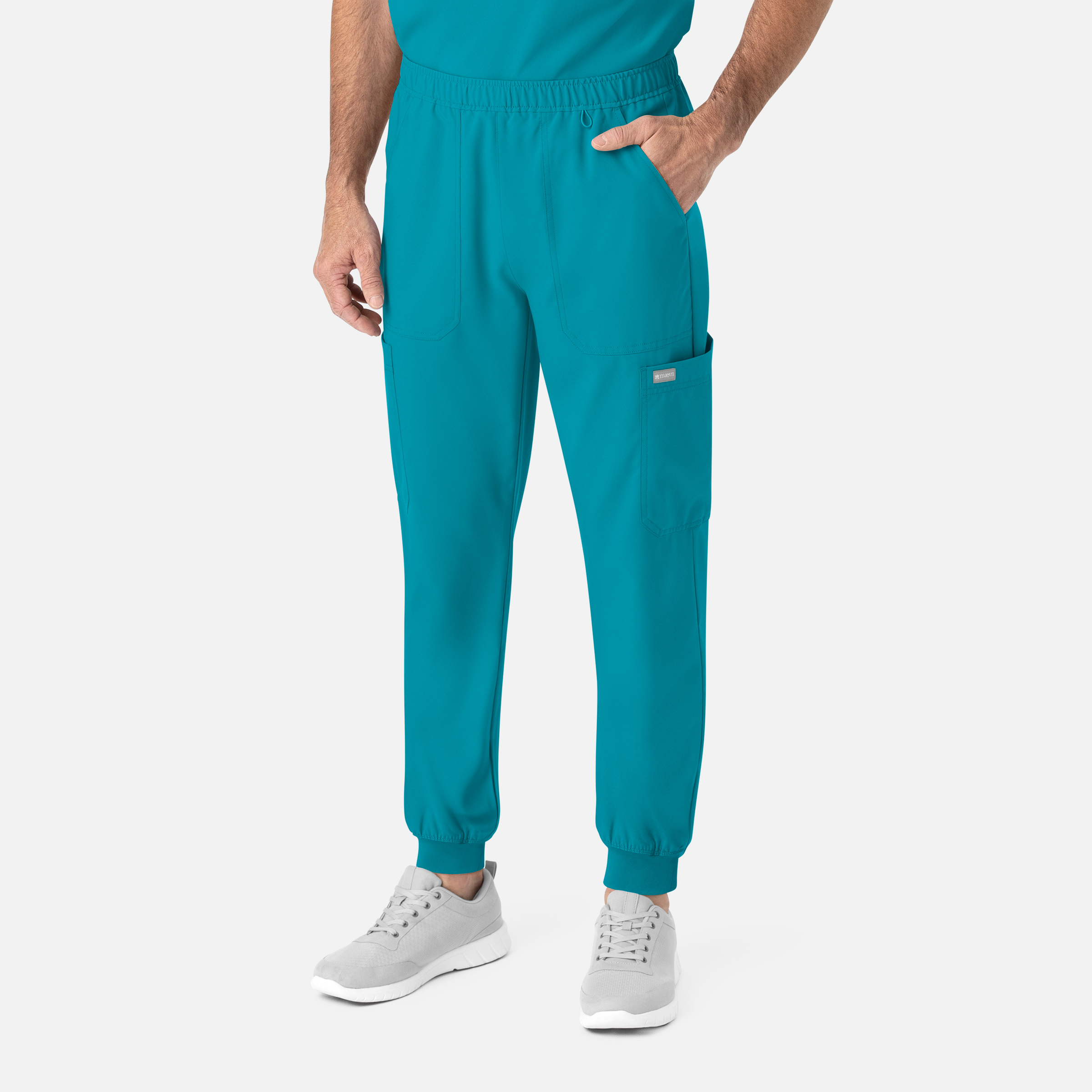 Men's Full Elastic Jogger in Teal