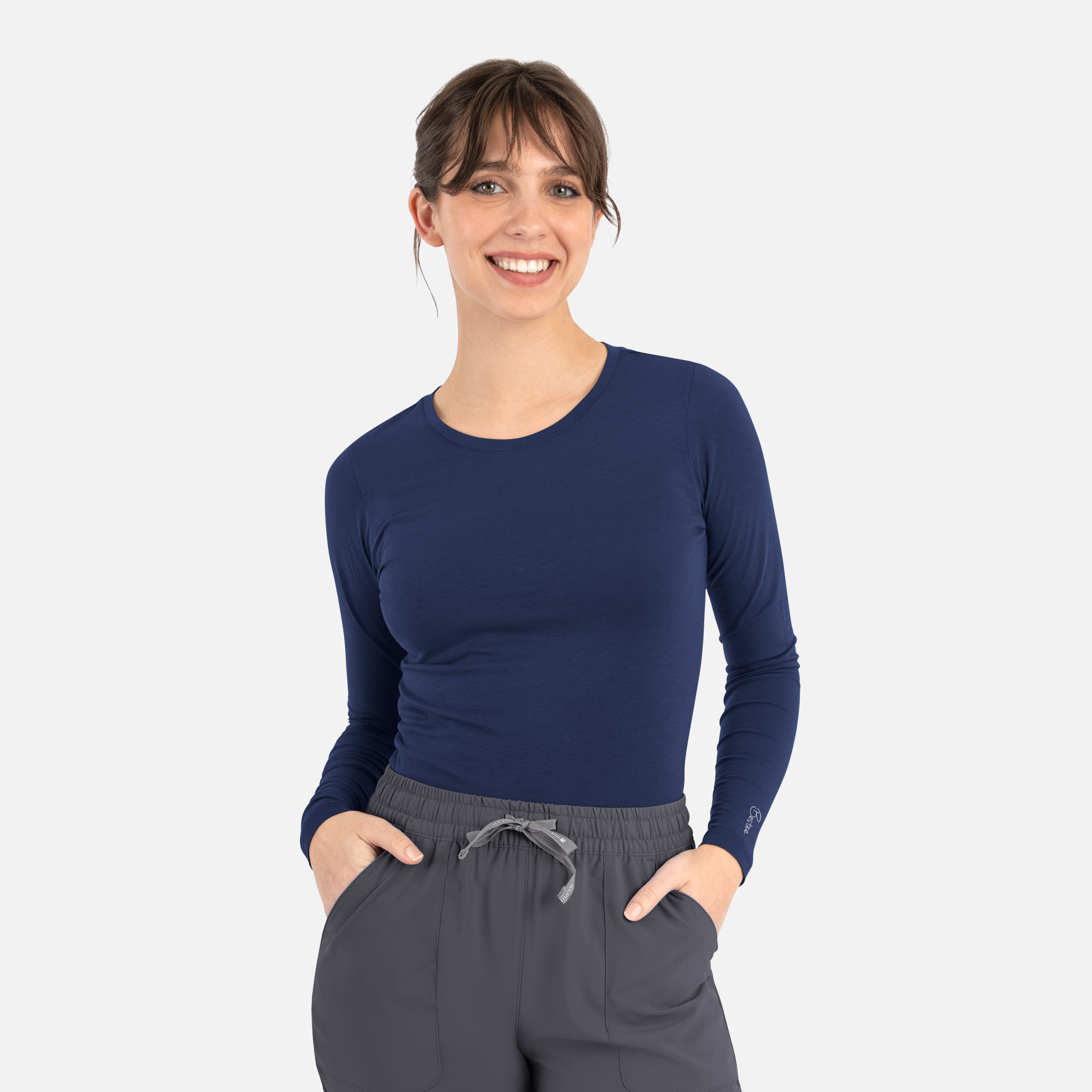 Bestee Long Sleeve Tee-Raley Scrubs