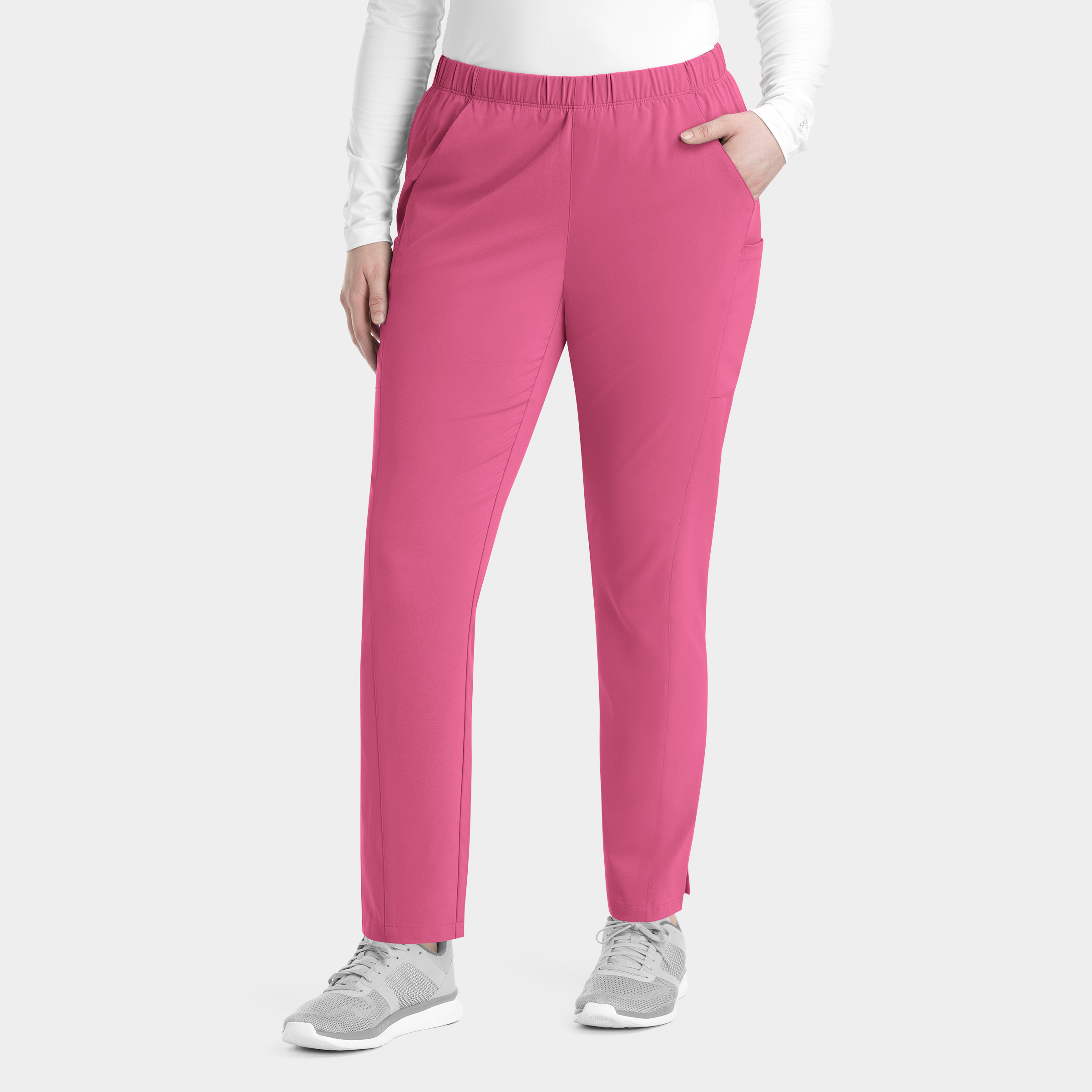 Women's Tapered Leg Pant in Shocking Pink