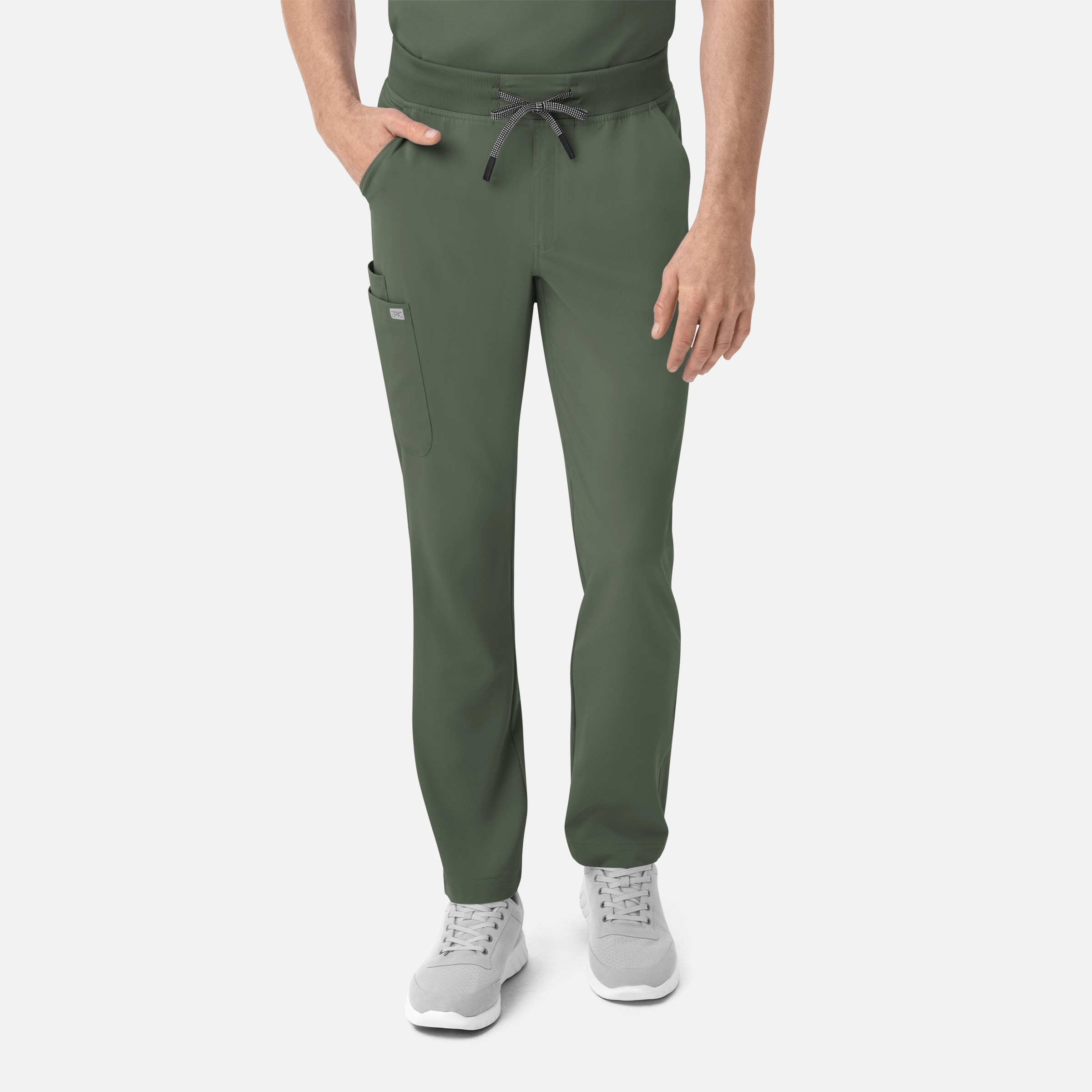 Men's Tapered Leg Pant in Olive