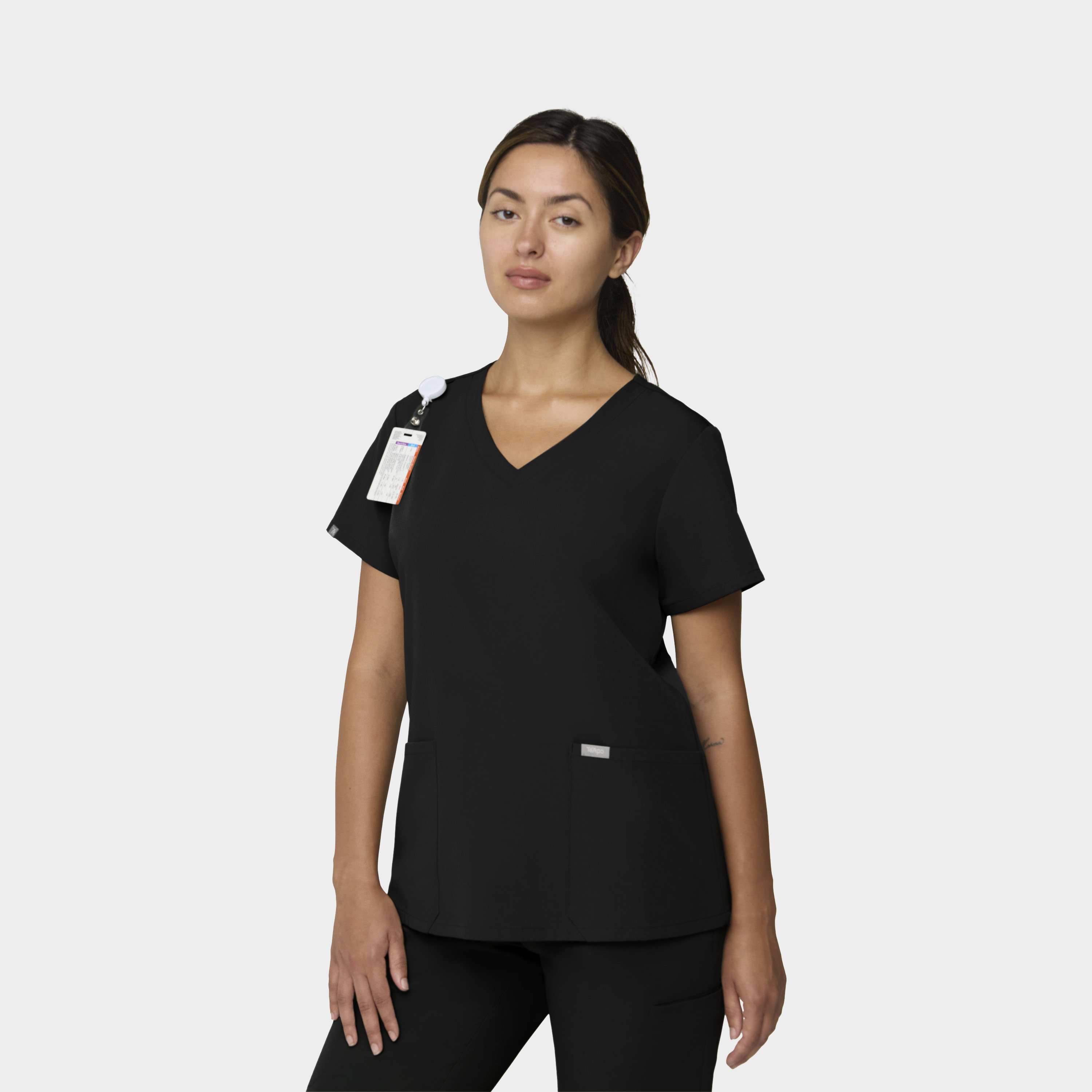 Women‘s V-Neck Top-IRG Scrubs
