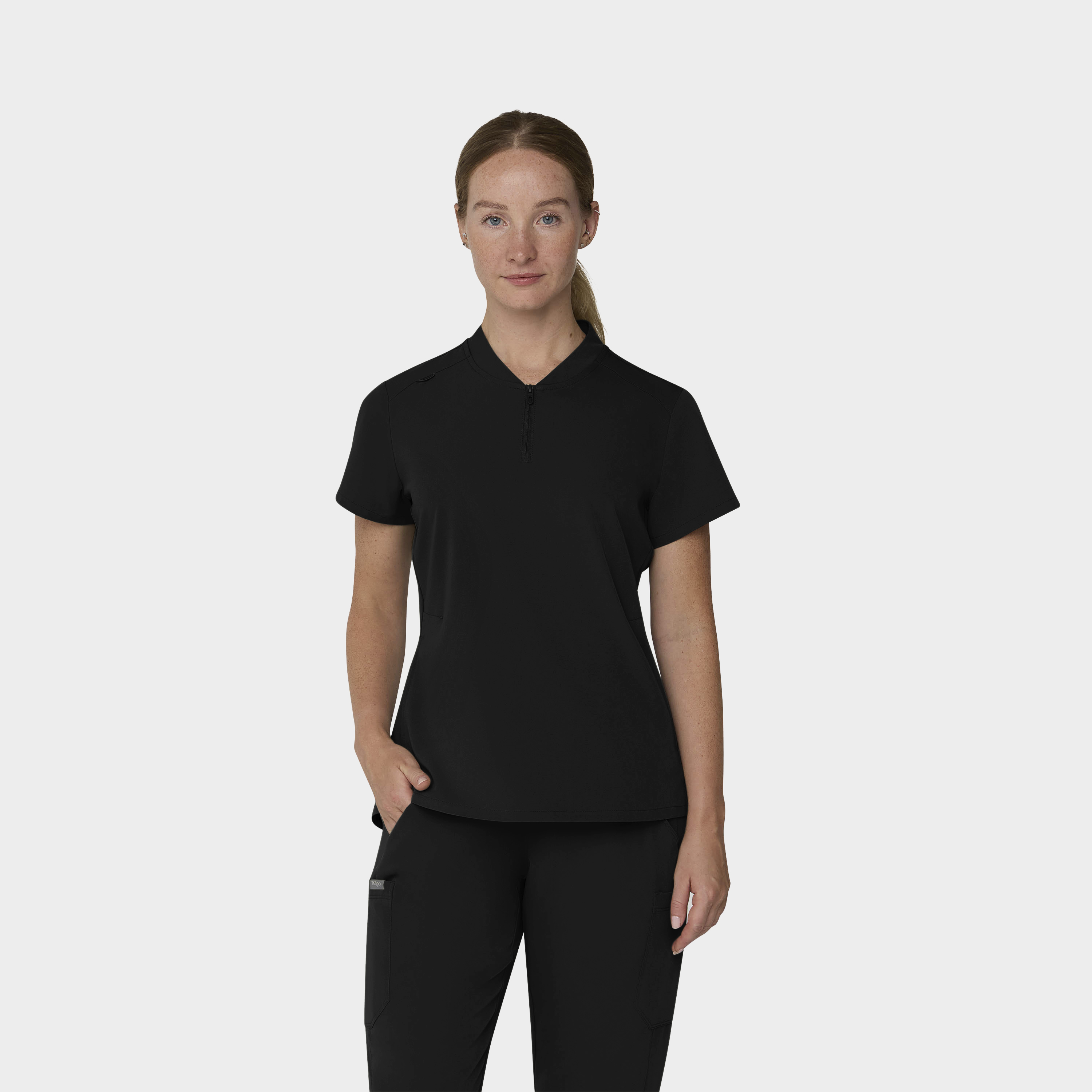 Women‘s 1/4 Zip Top-IRG Scrubs