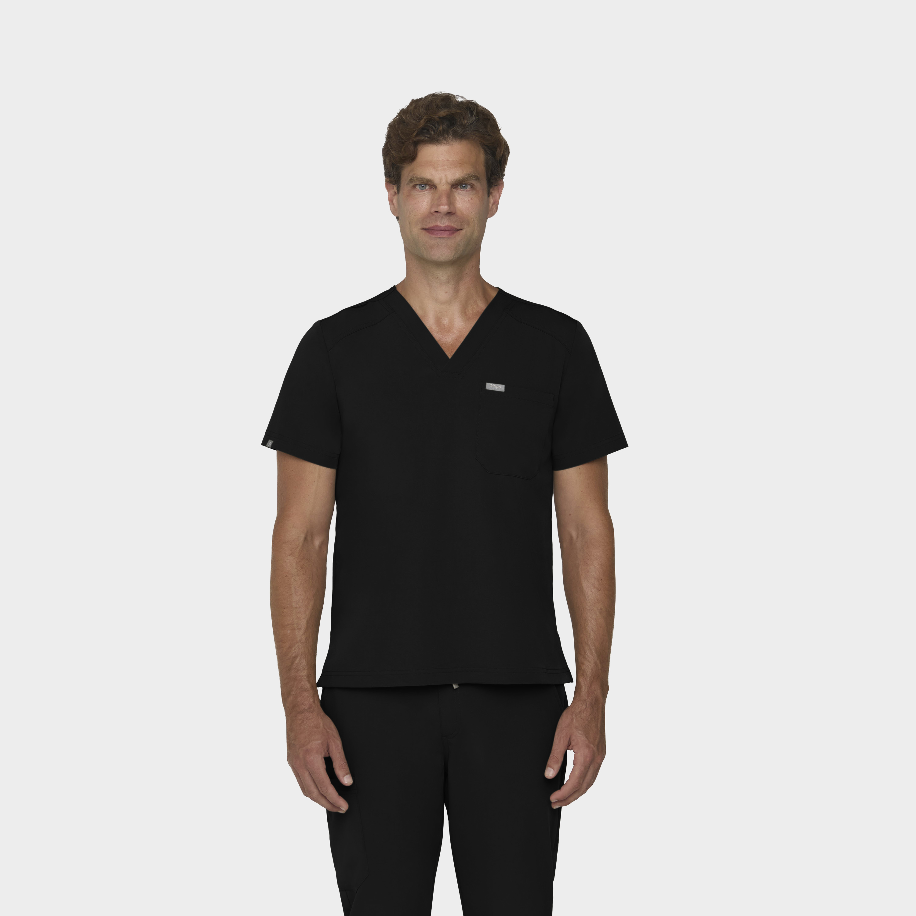 Men‘s 1 Pocket V-Neck Top-IRG Scrubs